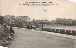 Dinard * Vue Générale De La Digue Et De La Plage * Route - Dinard