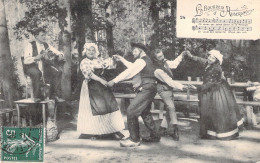 FRANCE - 63 - LA BOURREE D'AUBERGNO - Danse - Folklore - Carte Postale Ancienne - Other & Unclassified