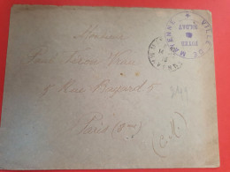 Enveloppe De Mayenne En Fm Pour Paris En 1916 - Réf 1478 - 1. Weltkrieg 1914-1918