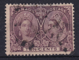 CANADA 1897 - Canceled - Sc# 57 - Small Thins! - Used Stamps