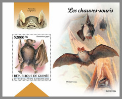 GUINEA REP. 2023 MNH Bats Fledermäuse Chauves-souris S/S - OFFICIAL ISSUE - DHQ2327 - Chauve-souris