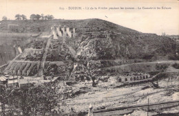 FRANCE - 36 - EGUZON - Lit De La Rivière Pendant Les Travaux - La Cascade Et Les Ecluses - Carte Postale Ancienne - Other & Unclassified