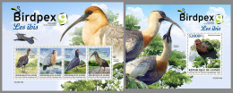 GUINEA REP. 2023 MNH Ibis Birdpex M/S+S/S - OFFICIAL ISSUE - DHQ2327 - Straussen- Und Laufvögel