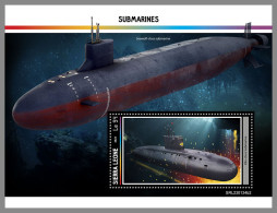 SIERRA LEONE 2023 MNH Submarines U-Boote Sous-marins S/S II - OFFICIAL ISSUE - DHQ2327 - Duikboten