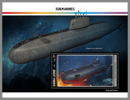 SIERRA LEONE 2023 MNH Submarines U-Boote Sous-marins S/S I - IMPERFORATED - DHQ2327 - Sous-marins