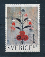 Schweden 2015 1 Kr. Gest. Blumen - Usados