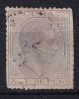 CUBA 1882 - Canceled - Sc# 103 - Kuba (1874-1898)