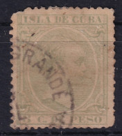 CUBA 1890 - Canceled - Sc# 144 - Cuba (1874-1898)