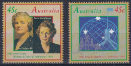 MiNr. 1368 - 1369 Australien (Commonwealth) 1993, 2. Sept. Interparlamentarische Konferenz - Postfrisch/**/MNH - Nuovi
