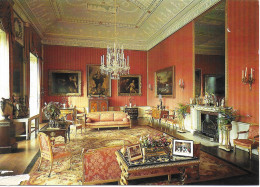 THE RED DRAWING ROOM, SHUGBOROUGH, STAFFORDSHIRE, ENGLAND. UNUSED POSTCARD   C9 - Sonstige & Ohne Zuordnung