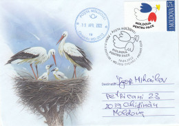 MOLDOVA 2022.MOLDOVA FOR PEACE.FDC.Private Sent By Post - Missions