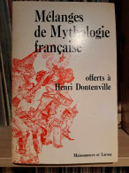 Mélanges De Mythologie Française - Société De Mythologie Française - Sociologia