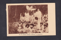 Mission Noviciat Et Procure Louvain Leuven Groupe Enfants Choctaws En Promenade ( Native People Choctaw Indiens Amerique - Missions