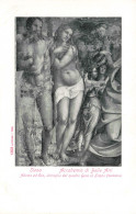 ITALIE - Siena - Academia Di Belie Arti - Adamo Ed Eva, Dettaglio Del Quadro Gesù Al Limbo - Carte Postale Ancienne - Siena