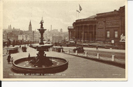 23644) GB UK Liverpool Fountain Museum Art Gallery - Liverpool