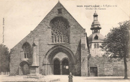 Pont L'abbé * Place * L'église Et Le Clocher Des Carmes - Pont L'Abbe