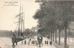 Pont L'abbé * Les Quais Et Le Bois St Laurent * Bateau * Attelage - Pont L'Abbe