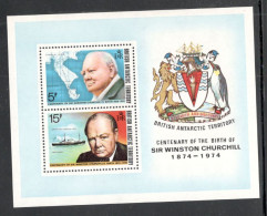 BRITISH ANTARCTIC TERRITORY.....1974:Michel Block 1mnh** - Ongebruikt