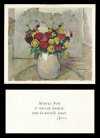 Isidore Opsomer (1878-1967) - Peintre Belge Flamand - Rare Carte De Voeux Signée - Pittori E Scultori