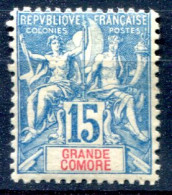 Grande Comore             6 * - Ongebruikt