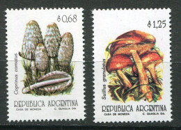 Argentine ** N° 1800/1801 - Champignons - Neufs