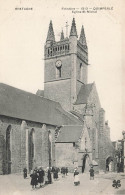 Quimperlé * Place Et église St Michel * Villageois - Quimperlé
