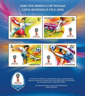 Romania 2018 / World Championship Rusia 2018 / Block With 4 Stamps - 2018 – Rusland