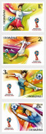 Romania 2018 / World Championship Rusia 2018 / Set 4 Stamps - 2018 – Rusland