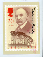 GRANDE BRETAGNE - THOMAS HARDY - CARTE MAXIMUM - N° Yvert 1468 - Cartas Máxima