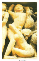 India Khajuraho Temples MONUMENTS - A Figure From Laxman TEMPLE 925-250 A.D Picture Post CARD New As Per Scan - Ethniciteit & Culturen