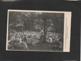 122848      Paesi   Bassi,   Au  Camp  D"Ommen,   Un  Meeting  Dans  Les  Bois,   Mr.   Krishnaji  Est   Debout,   NV - Ommen