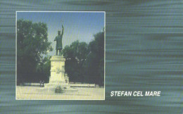 Moldova:Used Phonecard, Moldtelecom, 50 Impulses, Stefan Cel Mare Monument - Moldawien (Moldau)