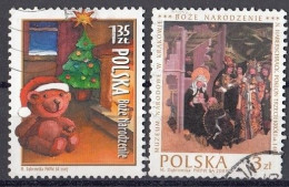 POLAND 4341-4342,used,falc Hinged - Used Stamps