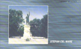 Moldova:Used Phonecard, Moldtelecom, 50 Impulses, Stefan Cel Mare Monument, 2000 - Moldavie
