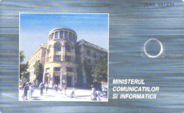 Moldova:Used Phonecard, Moldtelecom, 75 Impulses, Communication Ministery, 2000 - Moldawien (Moldau)