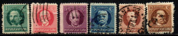 CUBA - 1917 - PERSONALITA' DEL SUDAMERICA: JOSE' MARTI, MAXIMO GOMEZ, JOSE' DE LA LUZ CABALLERO, CALIXTO GARCIA, IGNACIO - Used Stamps