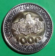 Uzbekistan 1000 Som 2022, Islam, KM#New, Unc Bimetallic - Usbekistan