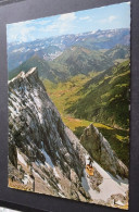 Blick Von Der Zugspitze Auf Ehrwald, Lermoos, Lechtaler Und Allgäuer Alpen - Kunstverlag Franz Milz, Reutte - # 243/522 - Ehrwald