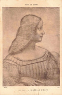 FRANCE - Paris - Musée Du Louvre - L. DA VINCI - Isabella D'Este - Carte Postale Ancienne - Louvre