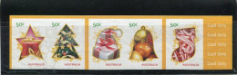 AUSTRALIA - 2009  CHRISTMAS    SELF ADHESIVE  SET  MINT NH - Mint Stamps