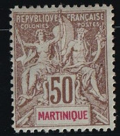 Martinique N°49 - Neuf * Avec Charnière - TB - Unused Stamps