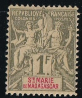 Sainte Marie De Madagascar N°13 - Neuf * Avec Charnière - TB - Ungebraucht
