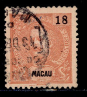 ! ! Macau - 1903 D. Carlos 18 A - Af. 137 - Used - Gebraucht