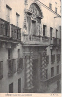 ESPAGNE - CADIZ - Casa De Las Cadenas -  Carte Postale Ancienne - Sonstige & Ohne Zuordnung
