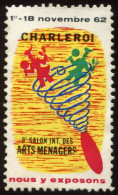 1962 - Arts Méménagers Charleroi - Vignettes De Fantaisie