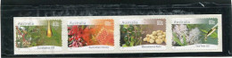 AUSTRALIA - 2011  PLANTS  SELF ADHESIVE  SET  MINT NH - Mint Stamps