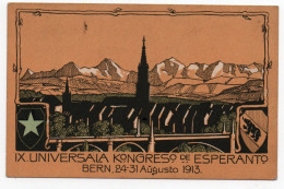 IX Universala Kongreso De Esperanto. Bern 1913 - Esperanto