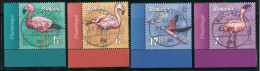 Romania 2021 / Flamingo / Set 4 Stamps Used - Flamencos
