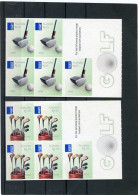 AUSTRALIA - 2011  GOLF  TWO SHEETLETS  MINT NH - Mint Stamps