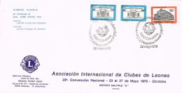 50814. Carta CORDOBA (Argentina) 1979. LYONS Club, Club De Leones - Covers & Documents